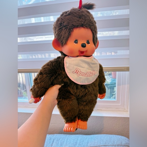 Very large Monchhichi vintage girl doll - Picture 2 of 9